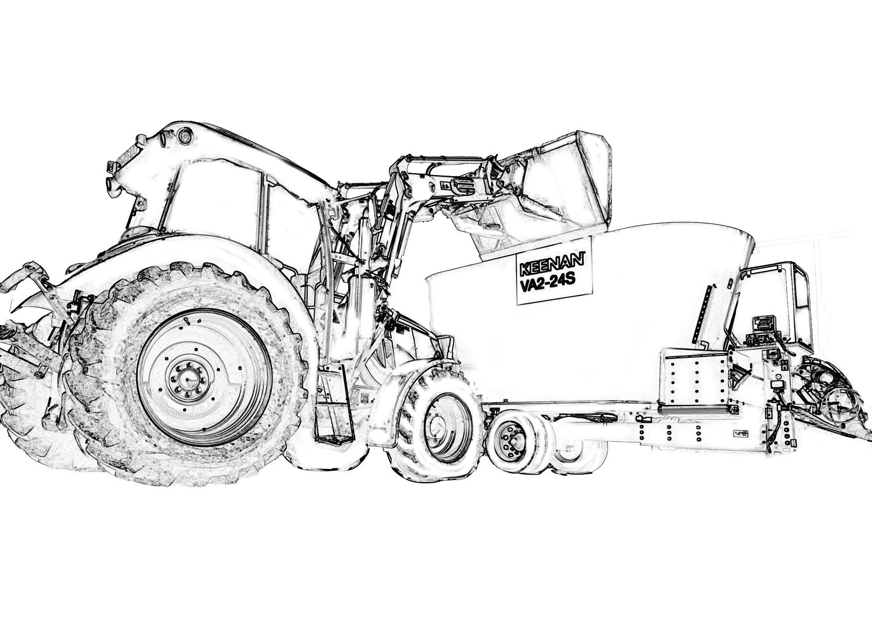 Tractors 9  Coloring Pages 24