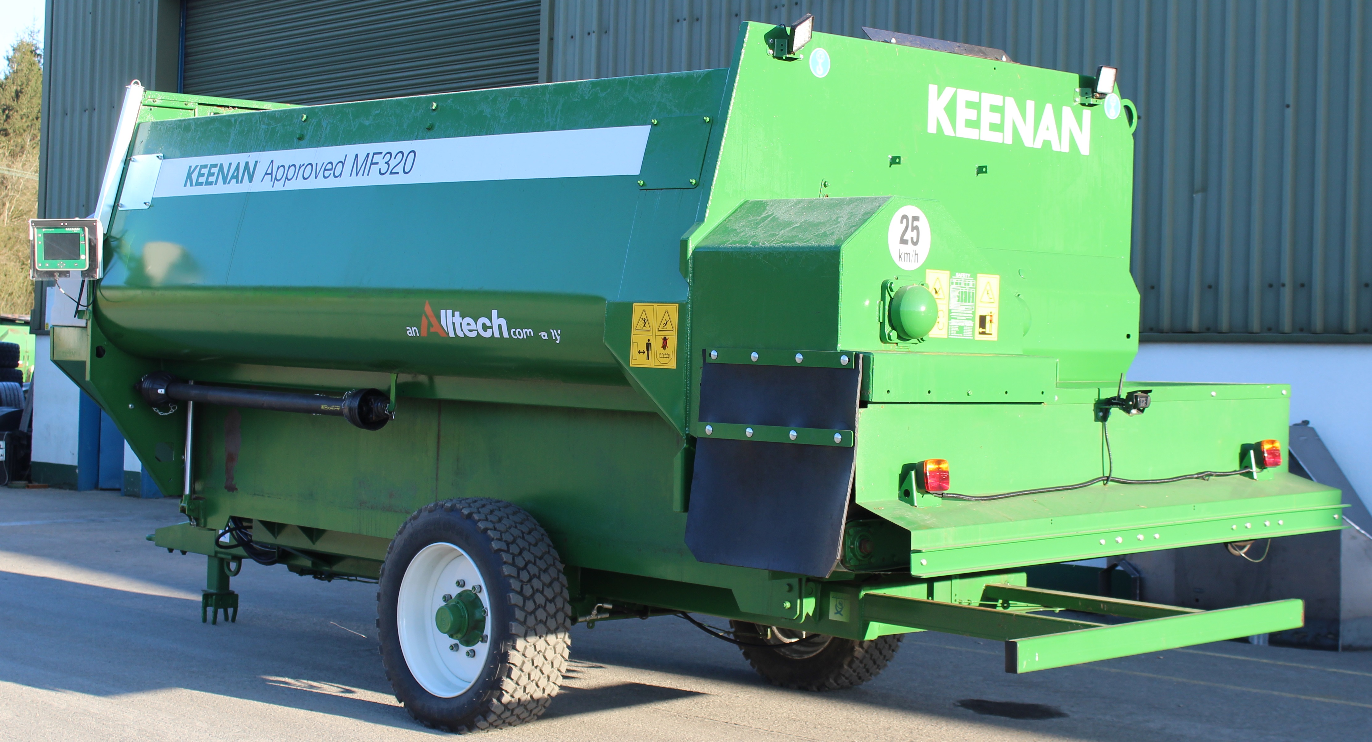 KEENAN Approved MechFiber320 with rear feed-out