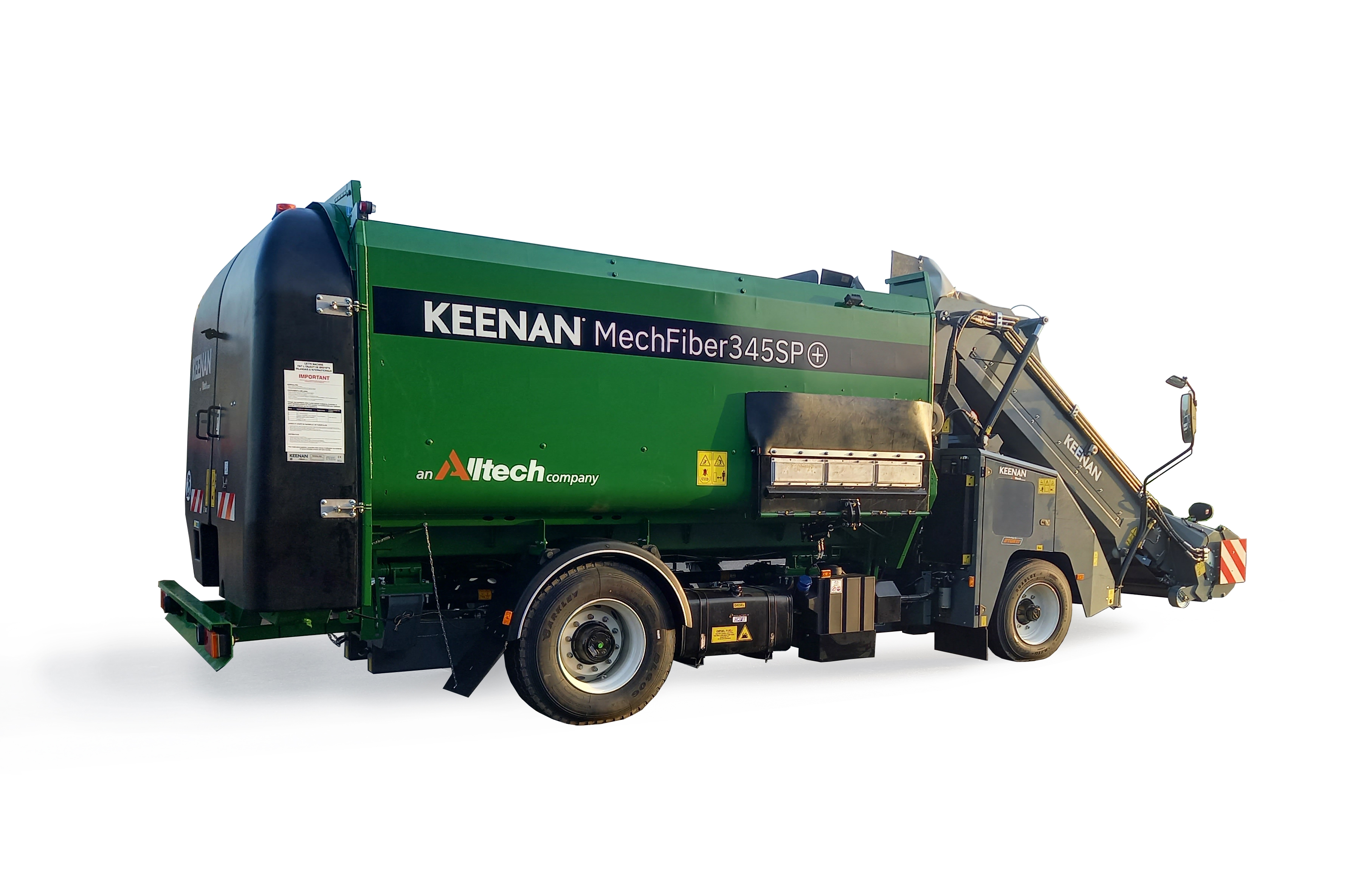 KEENAN MechFiber345SP+ feed out side view
