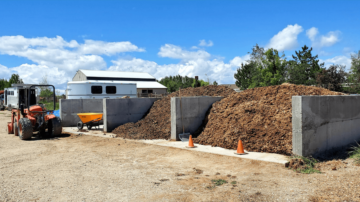 "Equine farm compost"