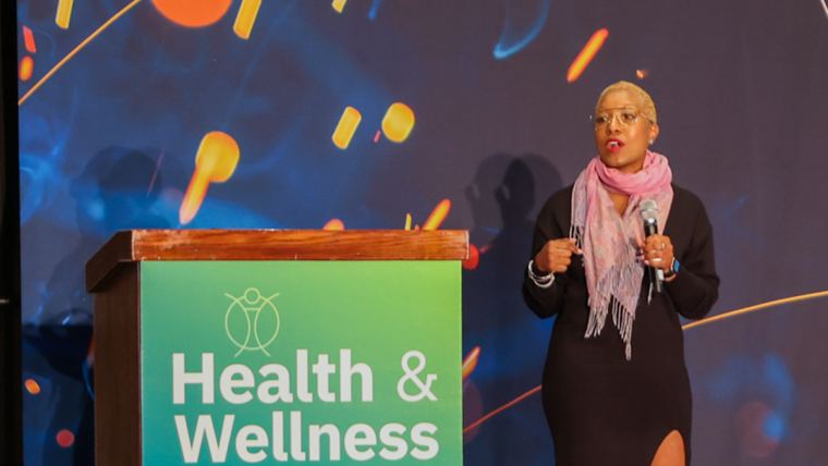 Cheya Thousand presenting in the Health & Wellness Track at the 2022 Alltech One Conference