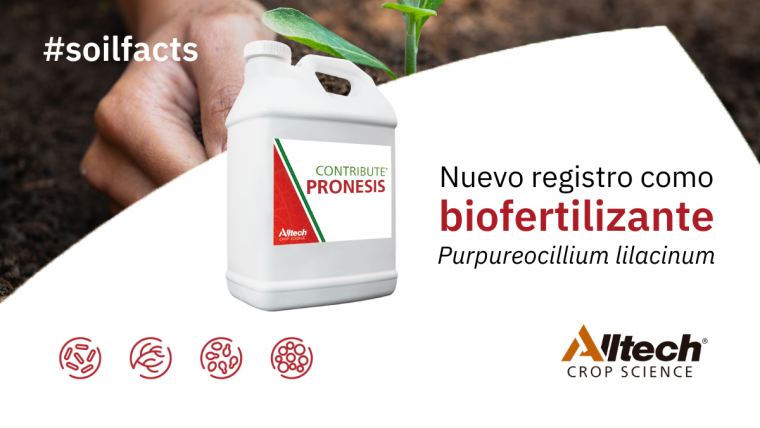 Alltech® Crop Science obtiene el registro como biofertilizante para CONTRIBUTE® Pronesis