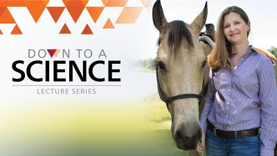 Dr. Samantha Brooks will present “Racing to the Future: Using Genomics to Improve Horse Health" at 6:00 p.m. on April 25 at Mitchell Fine Arts Center, Transylvania University, Lexington, Kentucky.