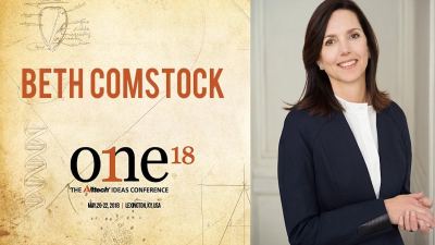 Beth Comstock, antigua vicepresidenta de GE, se subirá al escenario principal de ONE: The Alltech Ideas Conference