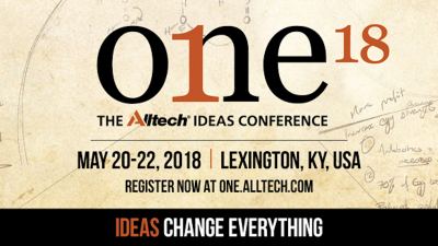 ONE: The Alltech Ideas Conference invita a los agricultores a explorar el poder transformador de las ideas