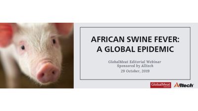 Webinar: Peste Porcina Africana: una epidemia mundial