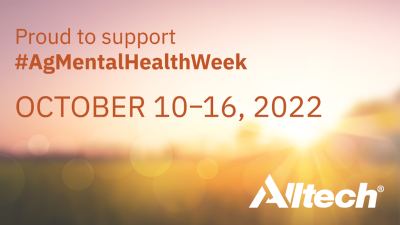 Alltech is proud to support Ag Mental Health Week