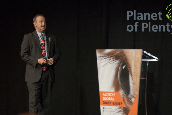 David Butler speaking at the Alltech ONE Conference