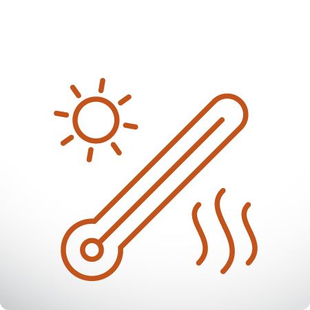 heat stress icon