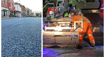 Work being done on Carlisle's Lowther Street