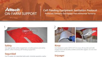 Calf-Feeding Equipment Sanitation Protocol (Englihs & Spanish PDF) image thumbnail